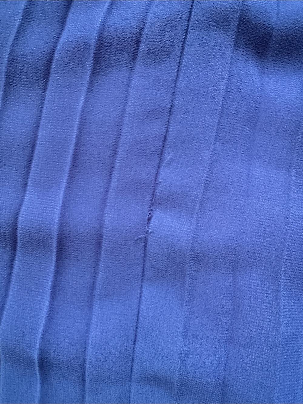 Lulus Blue Pleated Midi Dress XS - Picture 4 of 6